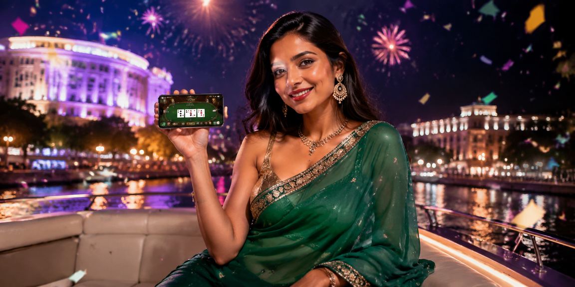 Player enjoying Andar Bahar card game in Delhi's Connaught Place